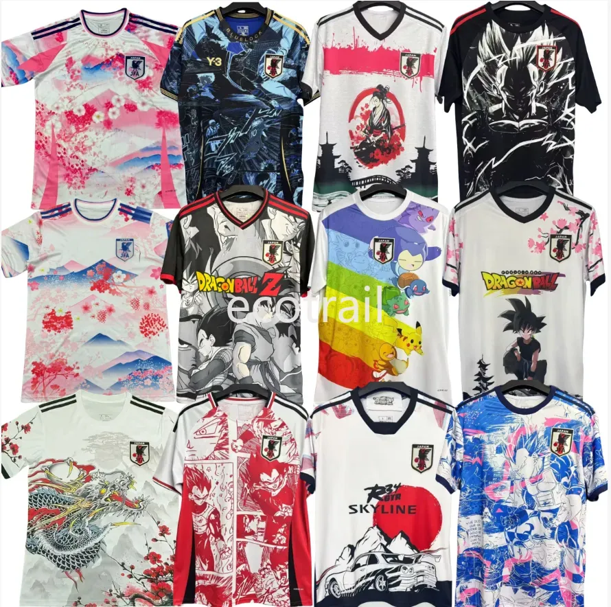 23 24 25 26 cartoon new Japan Soccer Jerseys World Cup MINAMINO TOMIYASU TSUBASA Mitoma Maeda maillot japon Football Shirt KYOGO Asano Ito SHIBASAKI KUBO