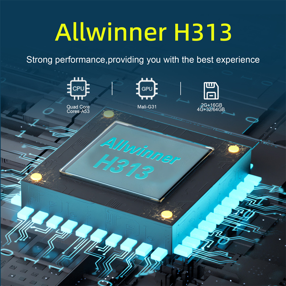 Android 14 Allwinner H313 TV stick Mortal Q2S Dongle Support Wifi6 BT5.0 8K Voice Remote TV BOX 2GB RAM 16GB ROM