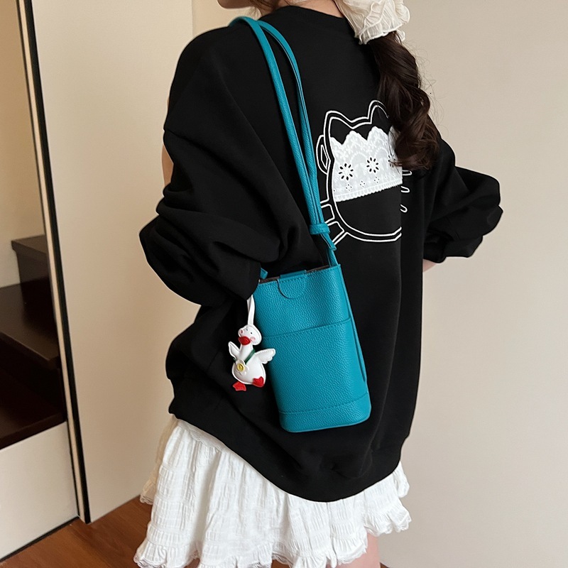 designer Korean Style 2025 New Casual Crossbody Phone Bag Ins Simple Fashion Shoulder Bag Cute Mini Bag for Women