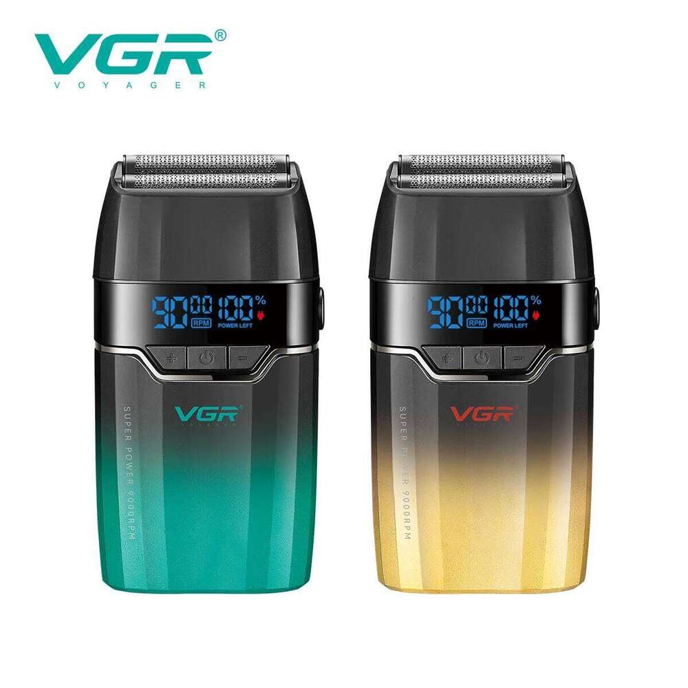 VGR Face Professional Hair Mini Shaver Cordless Beard Trimmer Reciprocating Portable Electric Razor For Men V-308