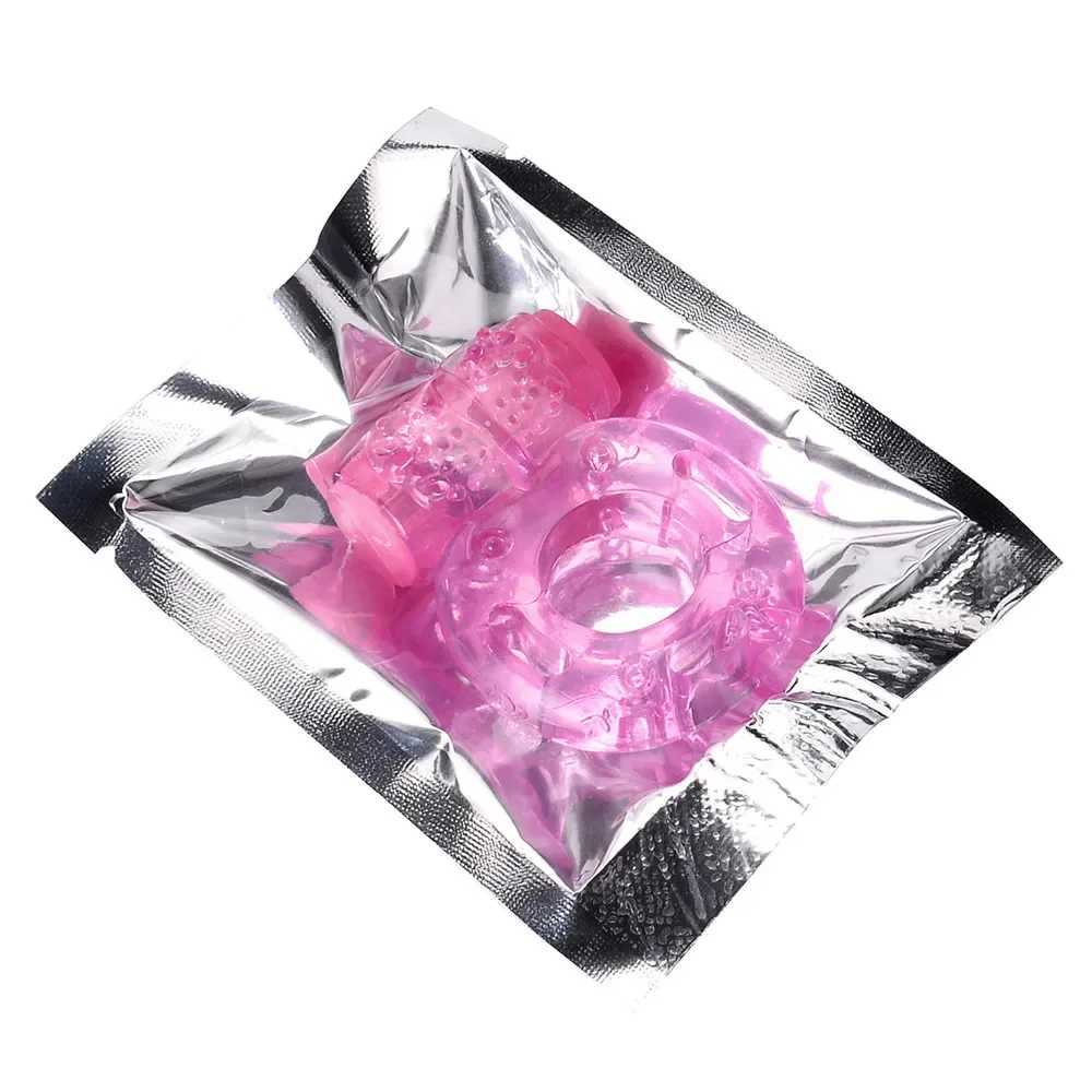 Cock Ring Vibrator Vibrating Rings Clitoral Stimulator Penis Erection Enhancer Sex Ability Product Sex Toys for Men XJ250607