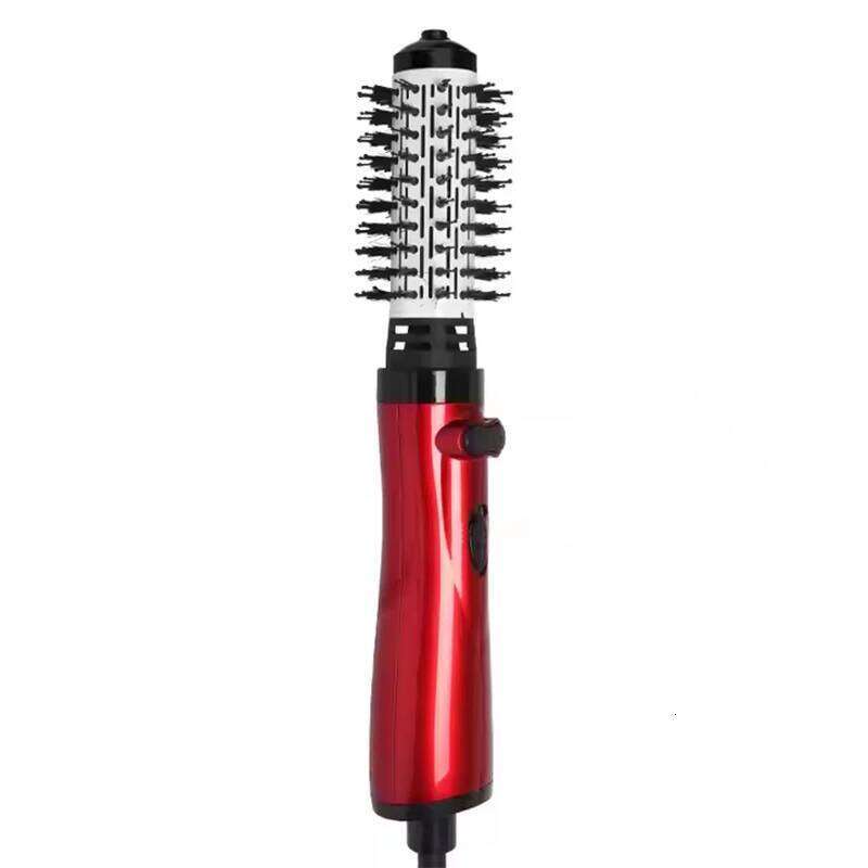 3 In 1 Negative Ion Hot Air Brush Multifunction Straightener Hair Dryer 360 ° Rotating Curling Iron