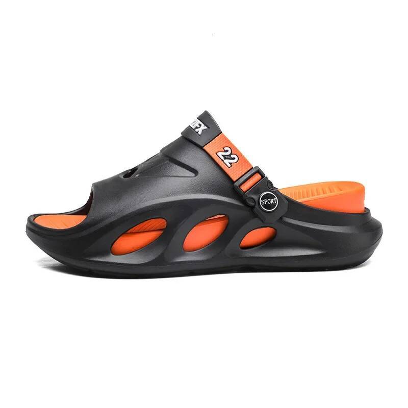 Ddmyoutdoor Men Sandals Summer Slippers Outdoor Beach Casual EVA Soft Soled Comfortable Hollow Out Garden Shoes Zapatos De Homb Outdoor Shoes