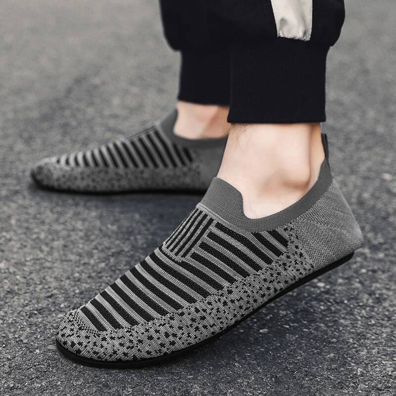 Ddmyoutdoor MAEDEF Men S Mesh Loafers Summer Fashion Soft New High Quality Outdoor Walking Breathable Non Slip Casual Shoes Outdoor Shoes