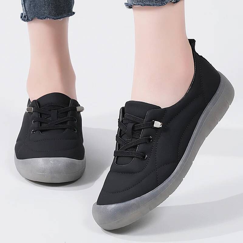 ddmyoutdoor Women S Single Spring Fashion Soft Sole Lightweight Breathable Hiking Comfortable Anti Slip Lazy Casual Flat Shoes Zapatos Outdoor Outdoor