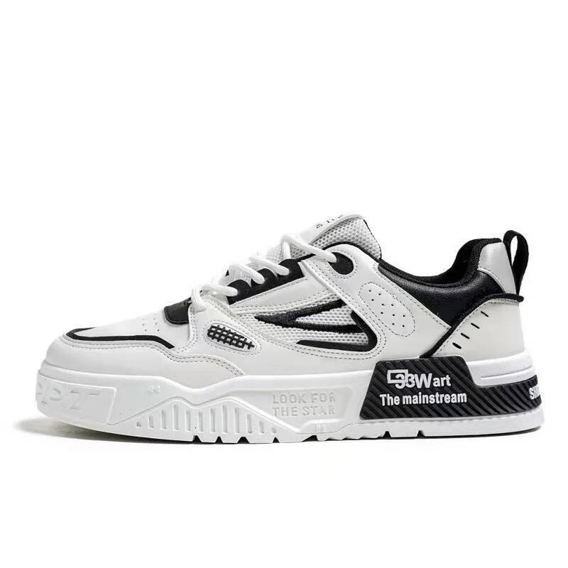 Ddmyoutdoor Mens Fashion Outdoor Casual Lace Up Platform Skateboard Shoe Training Shoes For Men Non Slip Sneaker Tenis Masculino Outdoor Shoes