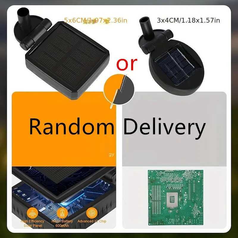 6/8 LEDs Solar Garden Light Swing Waterproof LED Firefly Lamp Flexible Wire for Outdoor Yard Patio Christmas New Year Decoration W250607