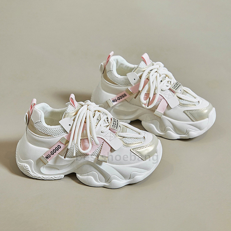 womens trainers running shoes designer sneakers fashion outdoor lace-up tennis white black breathable mesh comfortable women platform daddy shoes free