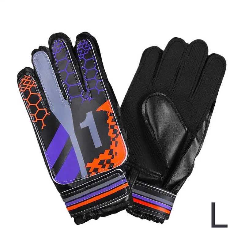 Goalkeeper Gloves Anti-Slip Goal Keeper Gloves Enhanced Grip Pads Protection Anti-Slip Equipment Gear For Training SportXJ250606