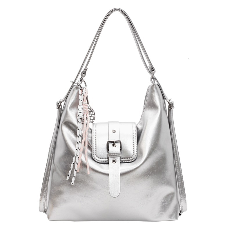 designer Vintage Commuter Tote Bag for Women Large Capacity 2025 New Casual Shoulder Crossbody Multifunctional Fashion Backpack