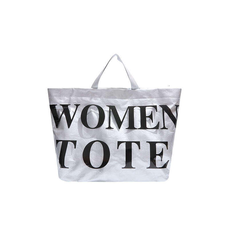 High-End Tote Large Capacity Commuter Niche Design PVC Shoulder Underarm Bag Handbag for Women