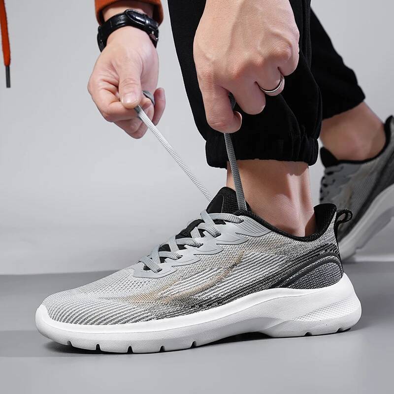 Ddmyoutdoor Men S Tennis Summer Breathable Soft Soled Walking Outdoor Sports Non Slip Cover For Wearing Lightweight Casual Flat Shoes Outdoor Shoes