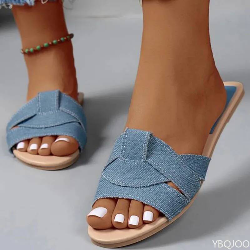 Ddmyoutdoor Designer Traf Woman Flat New Woven With Comfortable Casual Bottom Slippers Women S Shoes Beach outdoor shoes