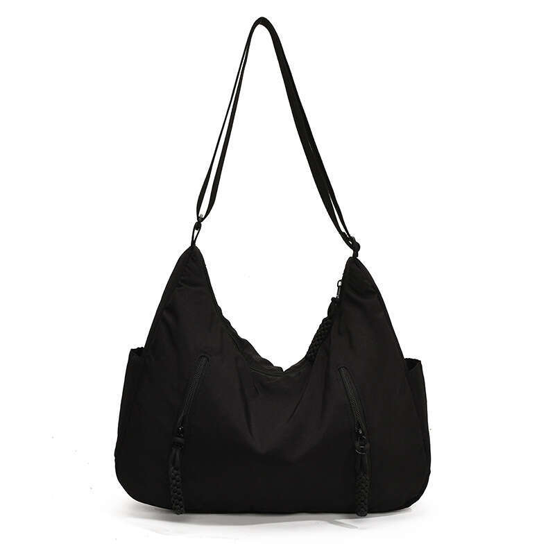 Women's New Crossbody Simple Solid Color Versatile Casual Shoulder Korean Fashion Large Capacity Tote Bag