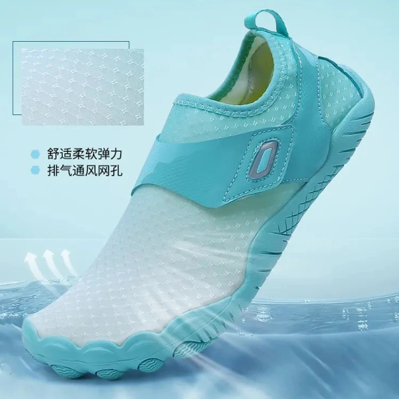 Women Drainage Wading Shoes Quick Dry Boating Water Boots Fishing Surfing Swim Sneaker Man Barefoot Aqua Shoes Men Beach Sandals 250605