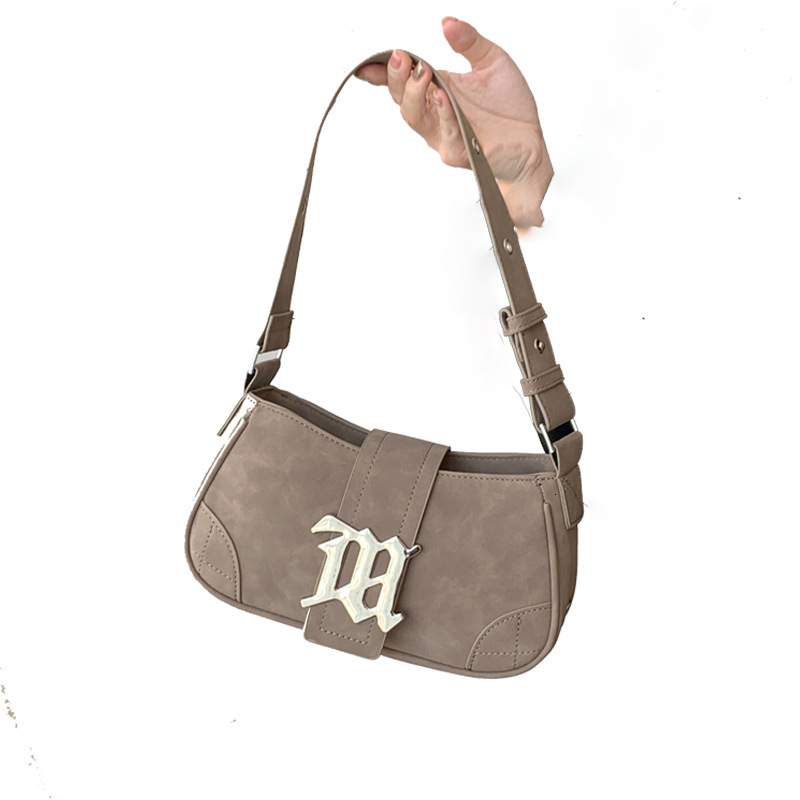 designer 2025 Spring Summer New Niche Bag Women Retro Suede Baguette Bag Shoulder Handbag Millennial Hot Girl Underarm Bag