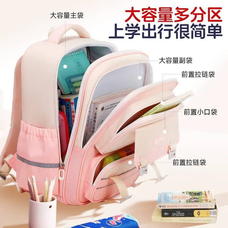 Multifunctional Laptop Backpack Children Oxford School Bags Student Backpacks Boy Girl Fashion Schoolbag for Teenager Book Bag