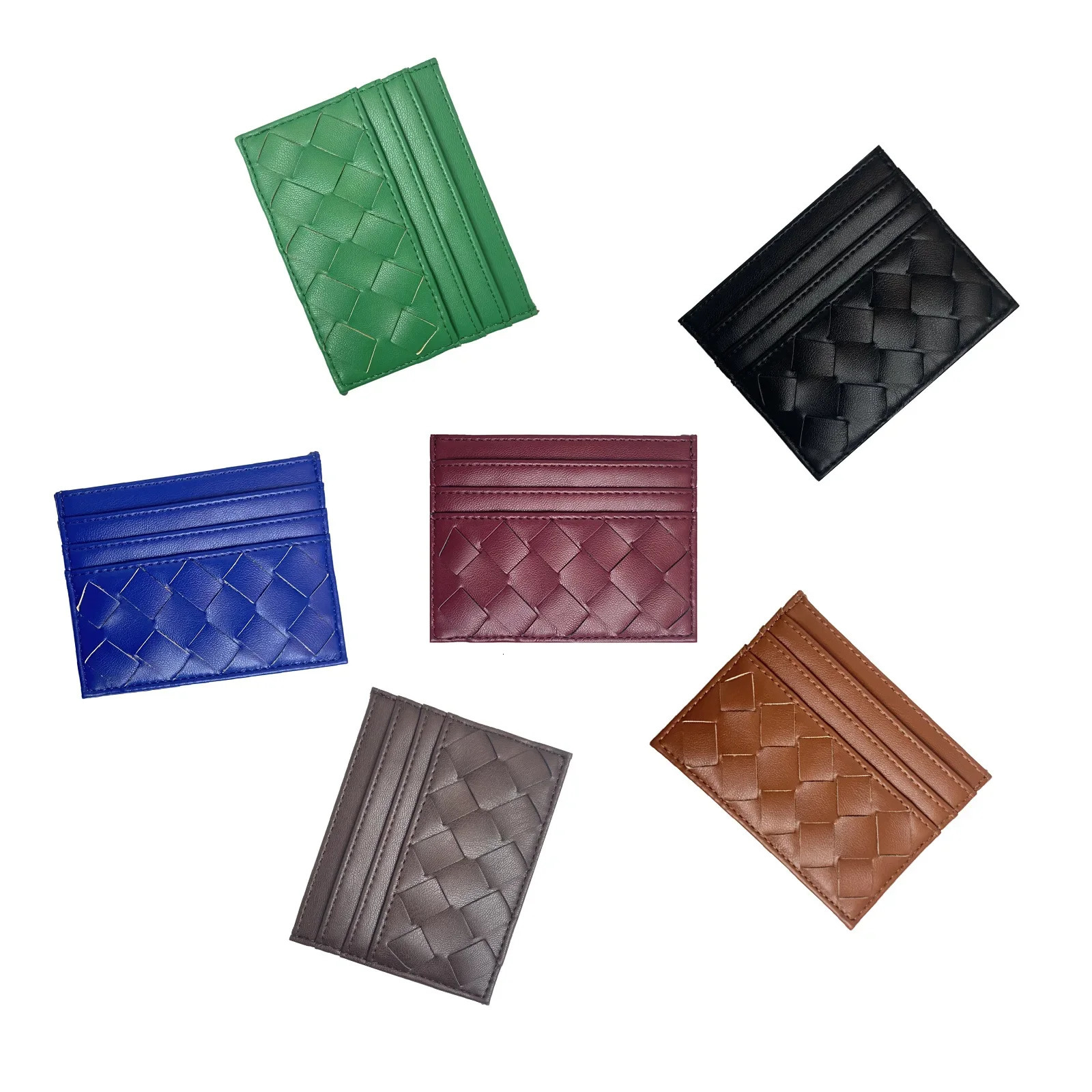 Mini Coin Purse Multi-Card Slot ID Card Holder Soft Fleece Leather Compact Card Case Wholesale Open Shoulder Bag Polyester Linin 250605