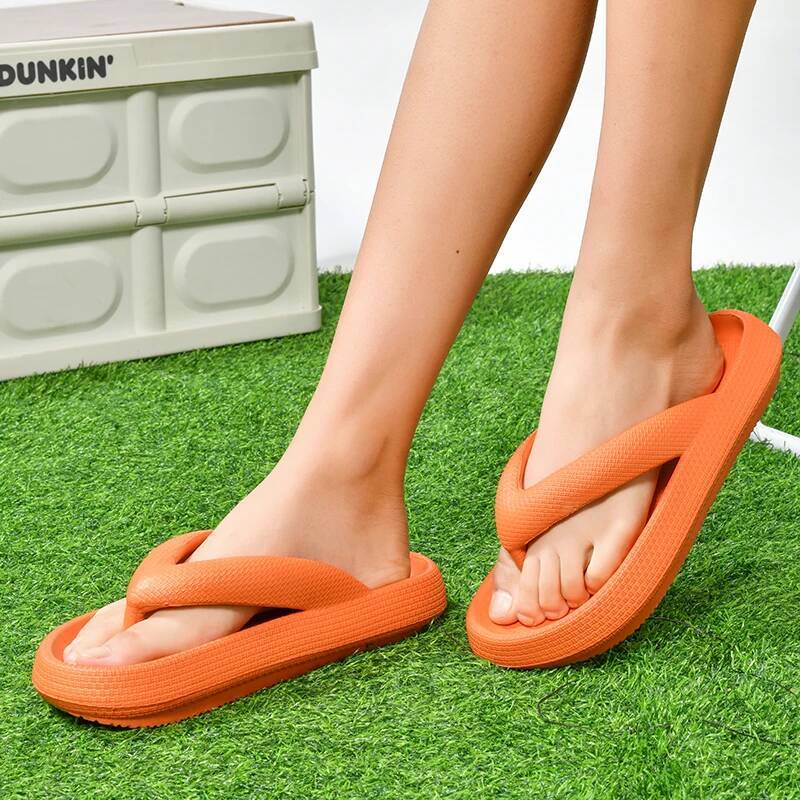 Ddmyoutdoor MAEDEF Flip Flops Men And Women Summer Anti Skid Outdoor Casual Light Beach Sandals Thick Platform House Bathroom Slippers Shoes outdoor s