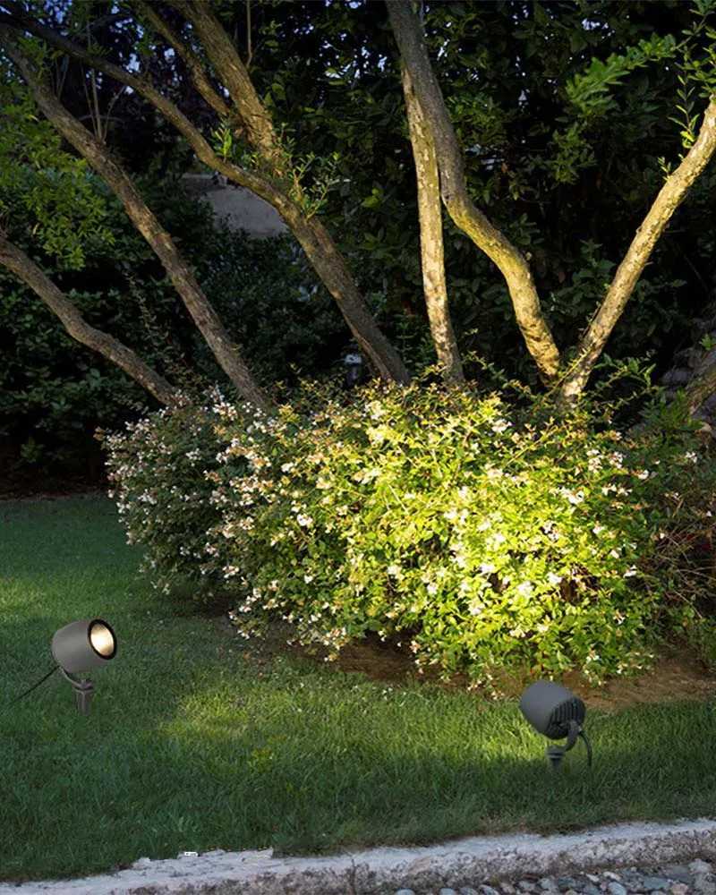 LED courtyard lighting COB10W20W30W outdoor lawn light villa garden IP65 waterproof lighting road street spot light spotlight W250607