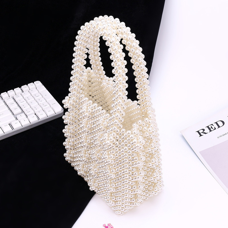 Brand Quality New Style Style Trend Women's Bag Fashion Shoulder Bag Pearl Square Bag Elegant Crossbody Bag Premium Handbag Hot Sale New Free Del