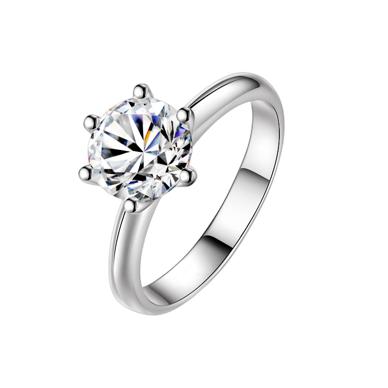 Highly Sought After Womens Bridal Band Featuring Premium Quality Hearts and Arrows Cut Design