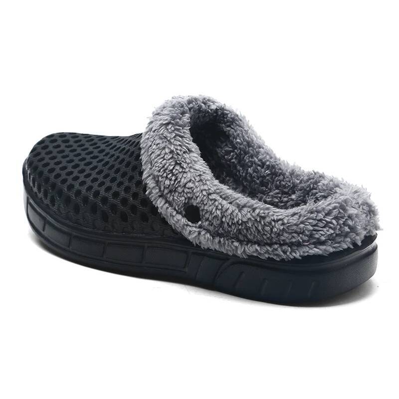Ddmyoutdoor MAEDEF Winter Women Indoor Warm Shoes Non Cotton Pantoffels Casual Clogs Slip On House Floor Slippers For Men Outdoor Shoes