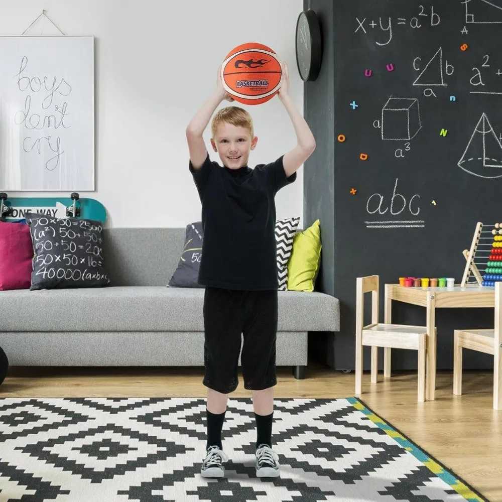 Silent Basketball - Silent Indoor Basketball Mute Basketball| Low Noise Indoor Training Ball Highly Elastic Practice Ball XJ250606