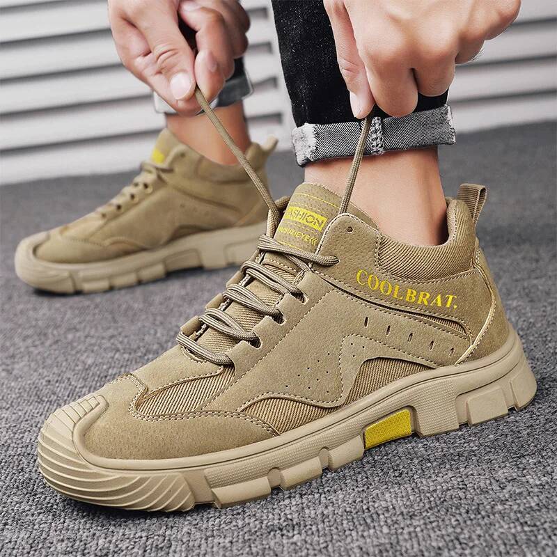 Ddmyoutdoor Autumn Winter Outdoor Hiking Comfortable Anti Slip Trekking Men S Shoes Lace Up Sports Sneakers Zapatillas Hombre Outdoor Shoes