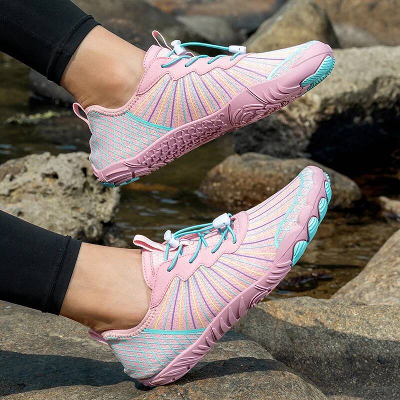 Ddmyoutdoor Summer Fashion Aqua For Women Quick Drying Five Finger Big Size Beach Water Sneakers Men Gym Shoes Trainers Outdoor Shoes
