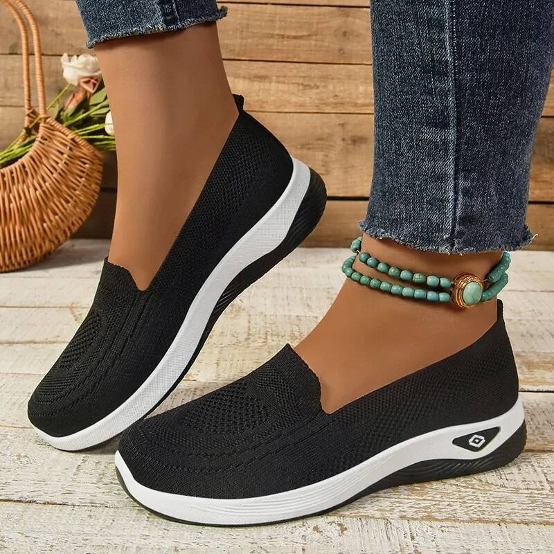 ddmyoutdoor Sneakers Versatile Mesh Single Shoe Lightweight Platform Hiking Casual Soft Sole Vulcanized Shoes For Women Zapatos Mujer Outdoor Outdoor 
