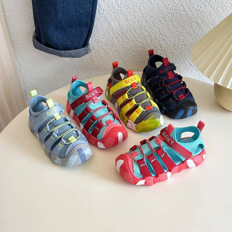 Ddmyoutdoor Outdoor Sneakers For Children Summer New Fashion Child Sandals Big Size Comfortbale Non Slip Beach Sports Shoes Kids Outdoor Shoes