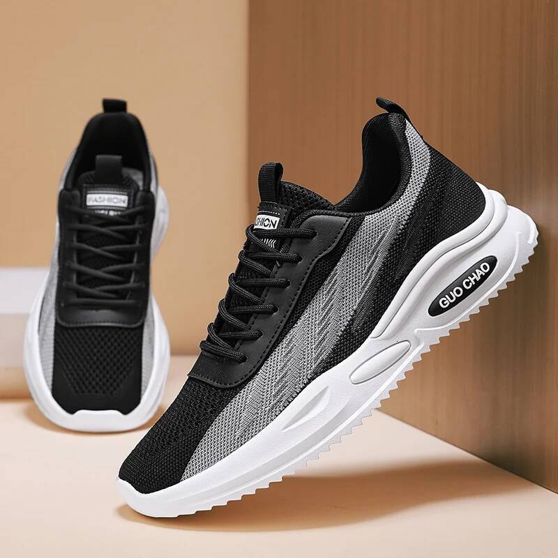 Ddmyoutdoor Summer Sneakers For Men Mesh Platform Jogging Strap Comfortable Tennis Training Shock Absorbing Thick Soled Casual Shoes Outdoor Shoes