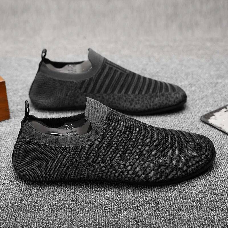 Ddmyoutdoor MAEDEF Men S Mesh Loafers Summer Fashion Soft New High Quality Outdoor Walking Breathable Non Slip Casual Shoes Outdoor Shoes