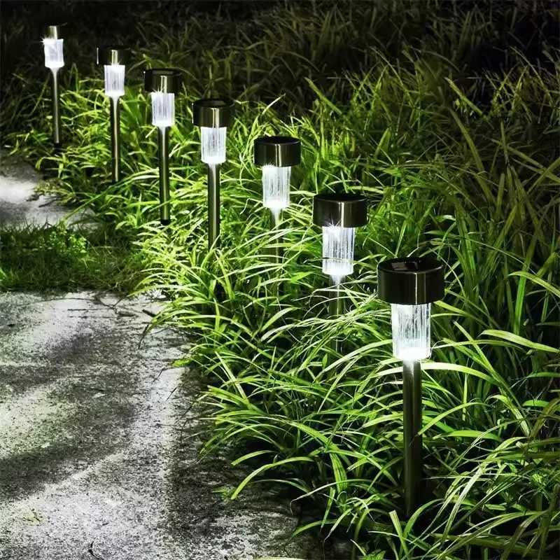 Outdoor Solar Landscape Lawn Lights Garden Lights Waterproof Decoration Lights for Paths Patio Yards Lawns Walkways XJ250606