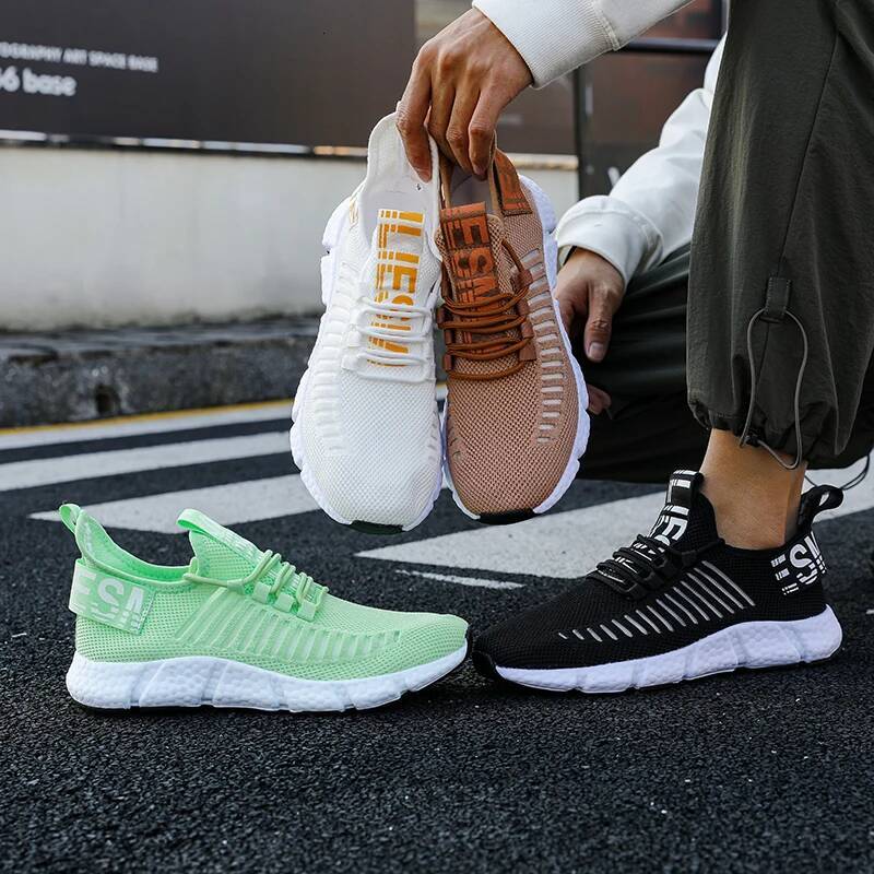 Ddmyoutdoor Sneakers Men Summer High Quality Tennis Comfortable Casual Brand Running Breathable Mesh Vulcanized S Shoes Outdoor Shoes