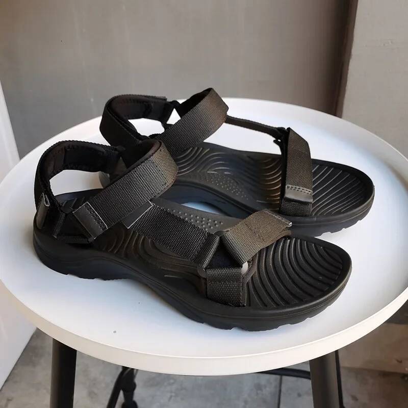 Ddmyoutdoor Versatile Trendyy Non Slip Wear Resistant High Looking Outdoor Casual Slippers Indoor Sandals Outdoor Shoes