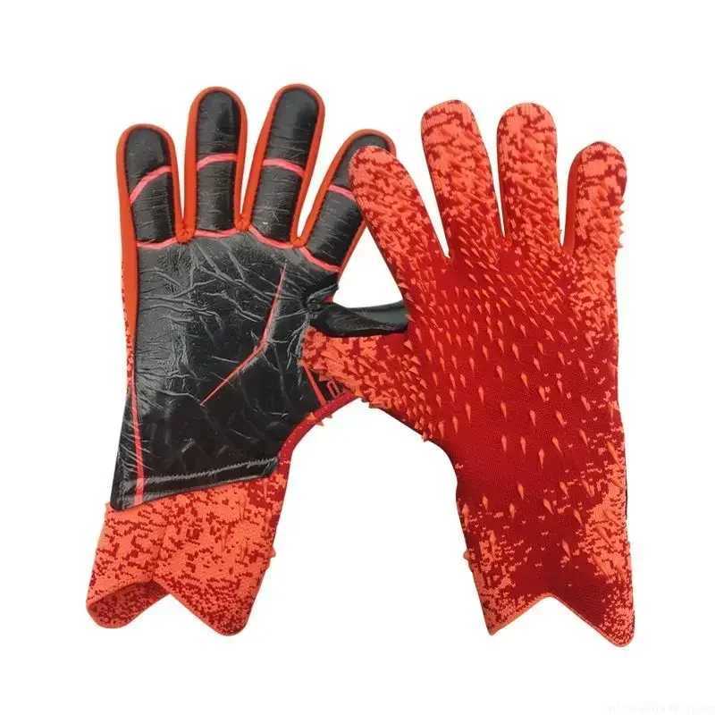 Soccer Goalkeeper Gloves 6/7/8/9/10 Football Gloves for Kids Youth and Adult Soccer Gloves Professional Protection Strong Grip XJ250606