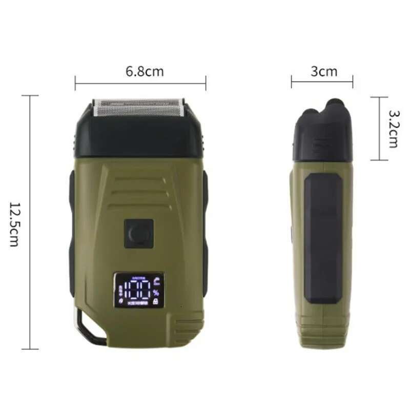 Wet Dry Electric Foil Fading Style Razor Man Bald Head Shaving Hine Quick Charger Beard Trimmer Washable Men Shaver