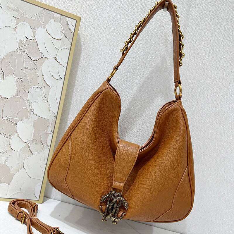 Fashion Crossbody Retro Style Hundreds Of Women's Handbags Light Brand Solid Color Shoulder Bag