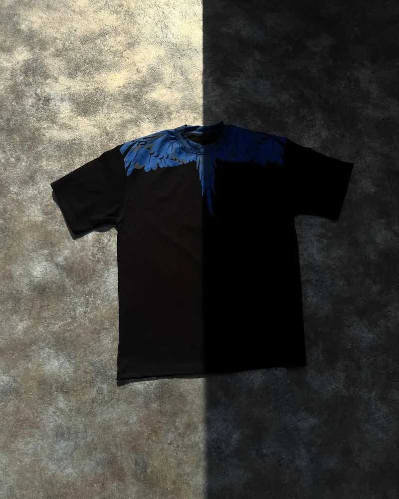 Retro Harajuku Gothpunk Oversized Cotton Round Neck T-shirt Men Y2k 2025 New Summer Casual Fashion Hip-hop Rock Streetwear Women W250607