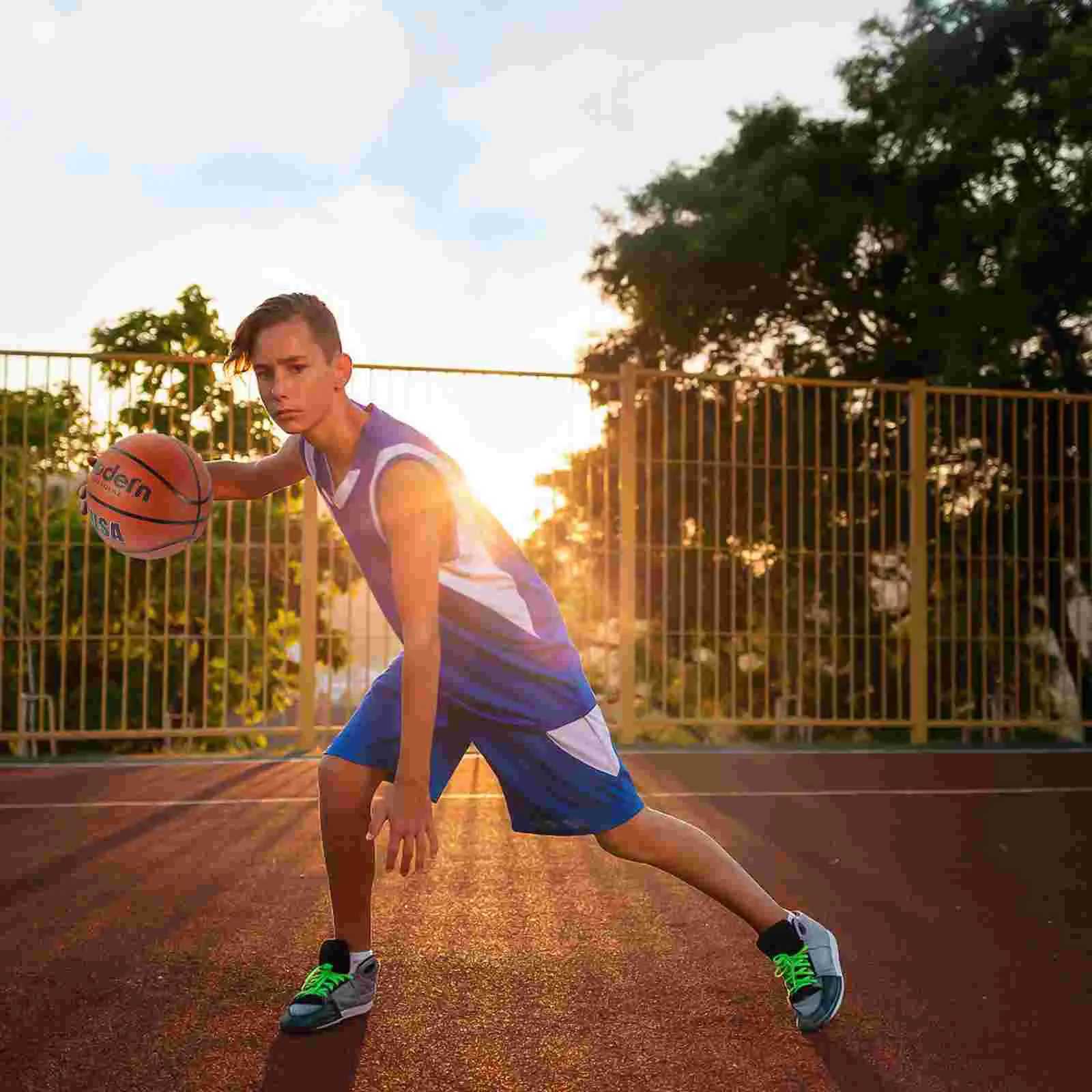 1PC Standard Basketball Ball Durable Rubber Basketball for Teens Outdoor Training Games XJ250606