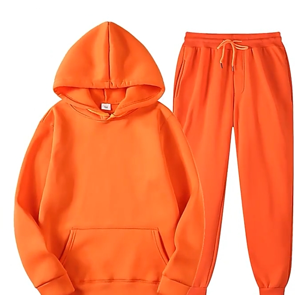 Soft Mens Full-Cotton Pullover Jacket with Hat Comfortable & Trendy Design