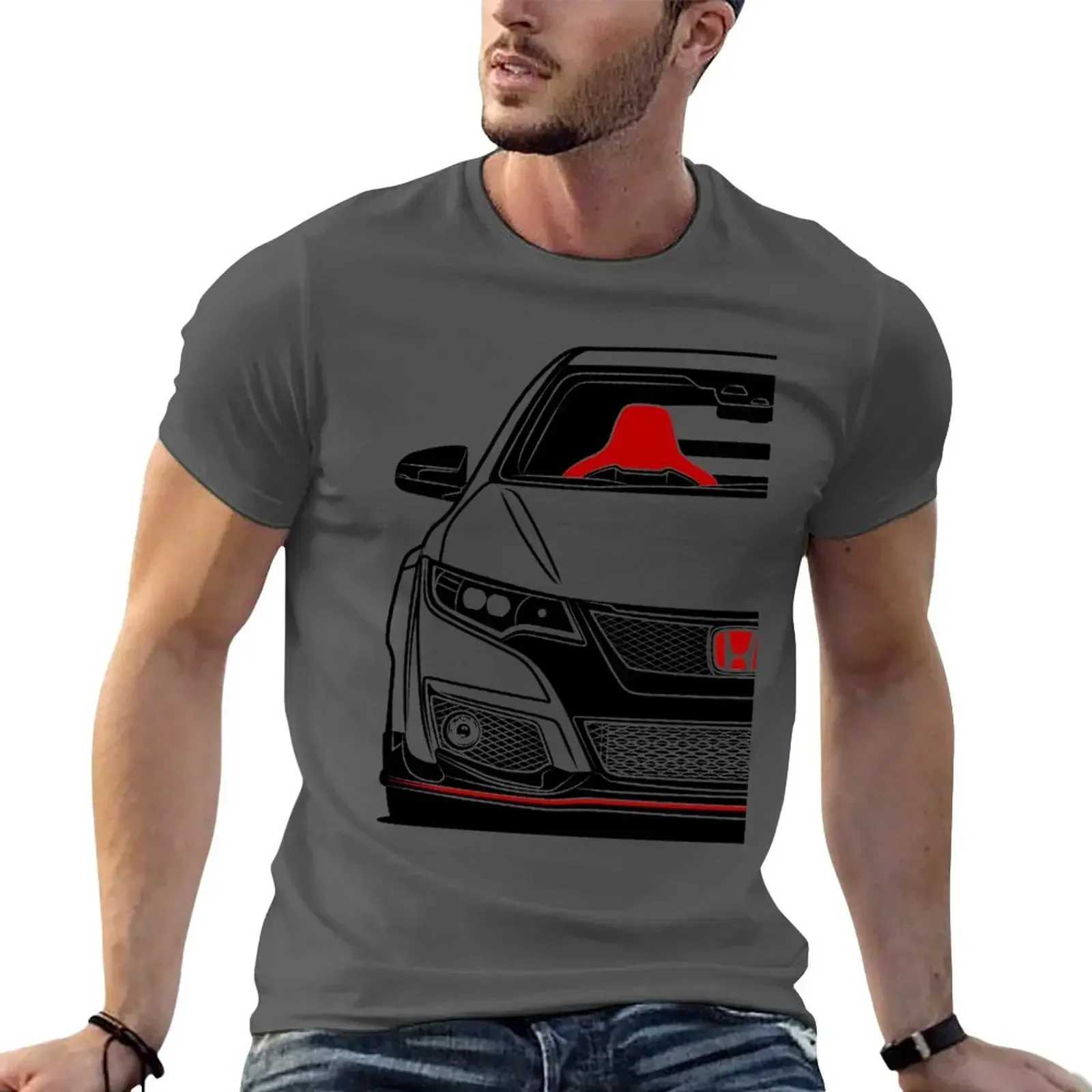 Civic Type R FK2 Best Shirt Design T-Shirt sports fans shirts graphic tees blanks men t shirts W250607