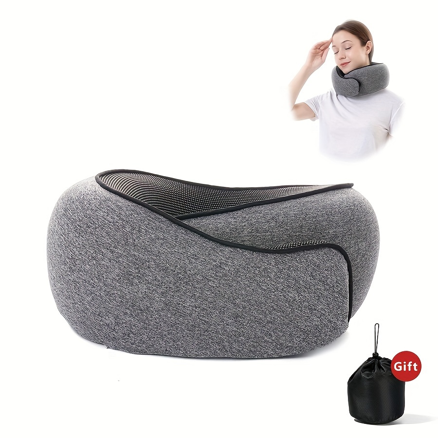 Travel portable sleeping artifact adjustable pillow long-distance plane high-speed rail car neck pillow neck pillow cervical pillow