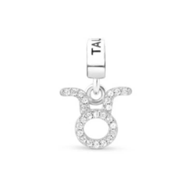 European 925 Silver Plated Zodiac DIY Bead Fit Original Charm Bracelet Necklace Trinket Women Jewelry Accessories XJ250607