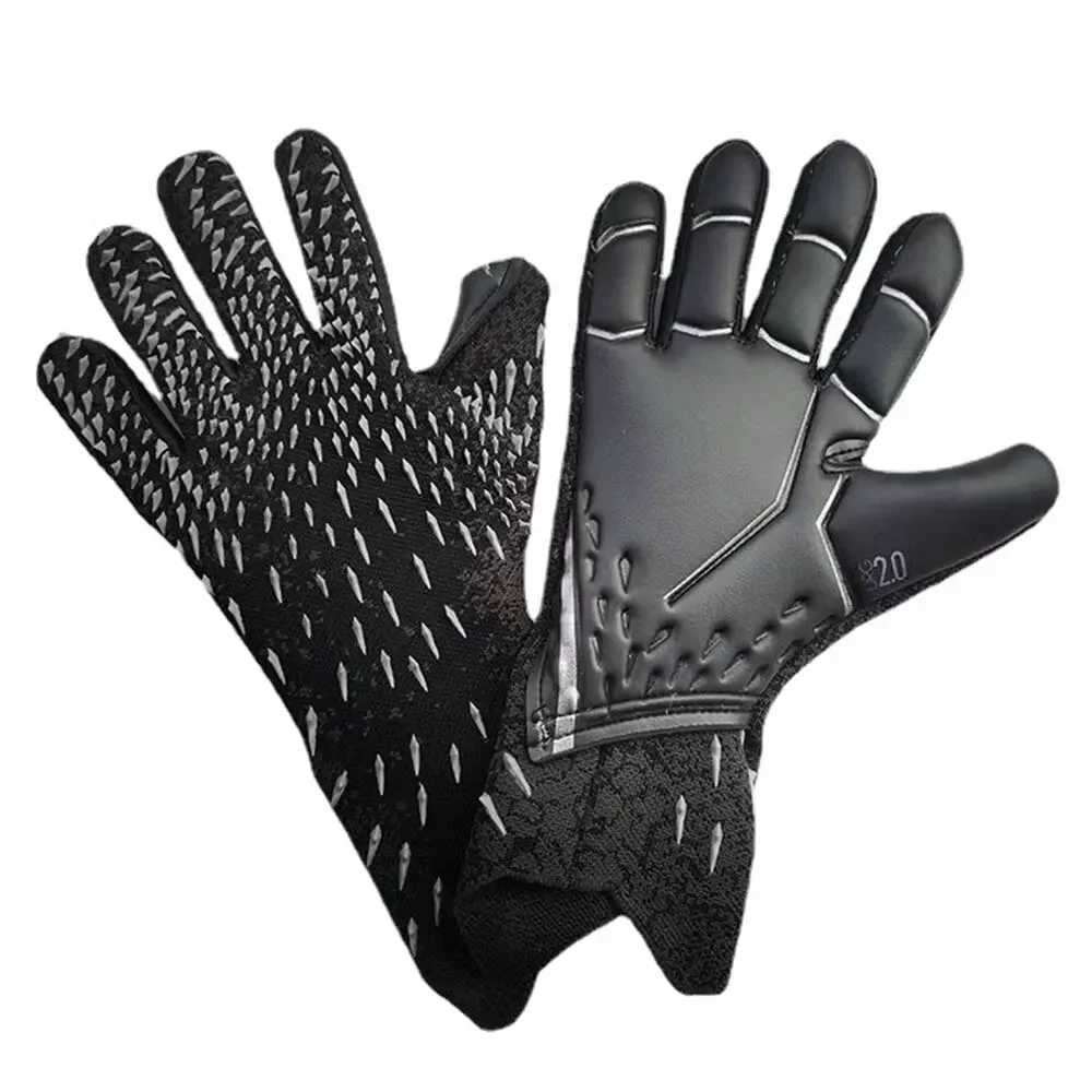 Football Soccer Goalkeeper Gloves Thickened Latex Professional Protection Adults Teenager Goalkeeper Soccer Goalie Gloves XJ250606