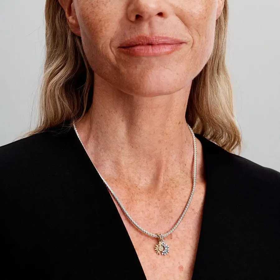 Original Charms 925 Silver Sun And Moon Charms Beads Fits 3mm Original Bracelet For Necklace Women Diy Jewelry Gifts Hot Sale XJ250607