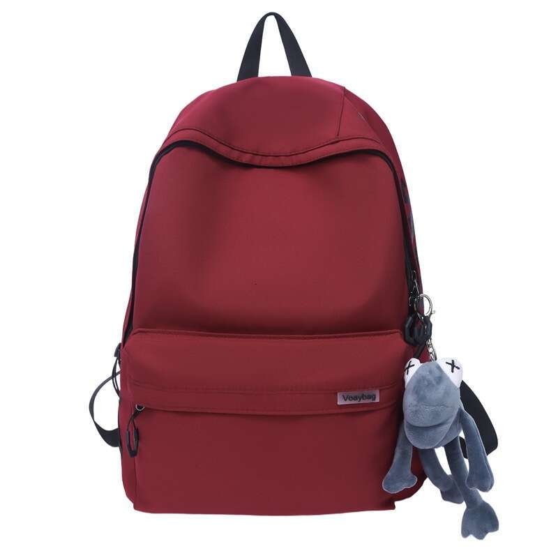 Men's Simple Large Capacity New Korean Style Travel Women's Casual Trendy College Student Backpack