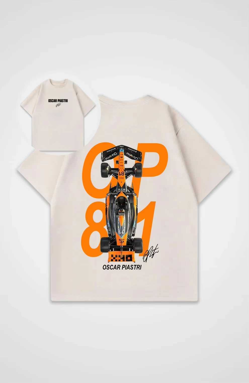 2025 The Latest Oscar Piastri Yangzed Shirt Y2K T-Shirt Large Size Casual Cotton Printed Short Slve Mens and Womens T-Shirt X250607